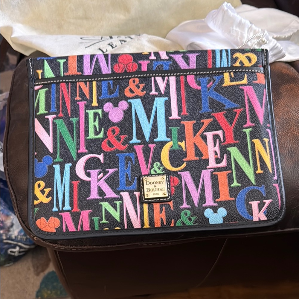 Dooney & Bourke Colorful Disney Letter Crossbody